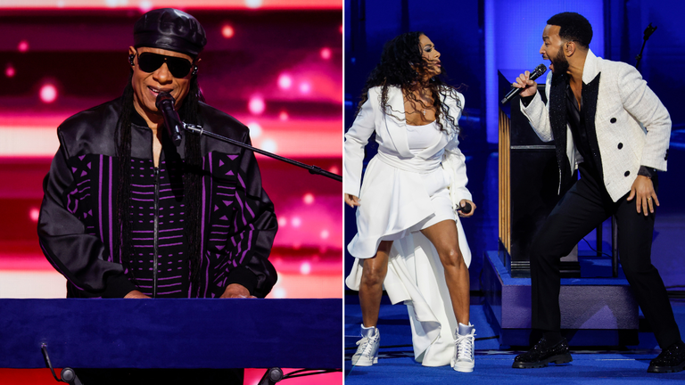 Stevie Wonder, John Legend & Sheila E. 