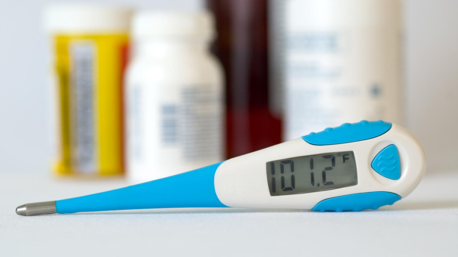 Digital Thermometer and Medication