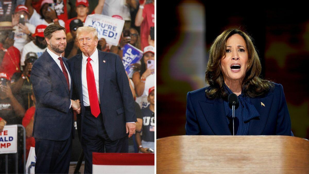 New Poll Suggests Narrow Margin Between Trump, Harris In Swing States