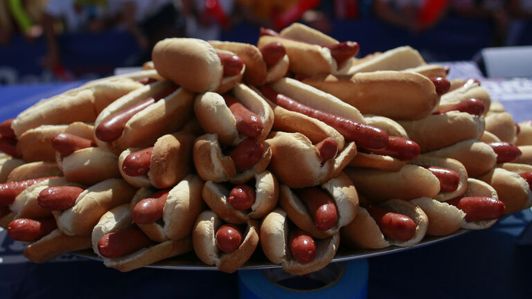 Annual 4th Of July Hot Dog Eating Competition Held On Coney Island