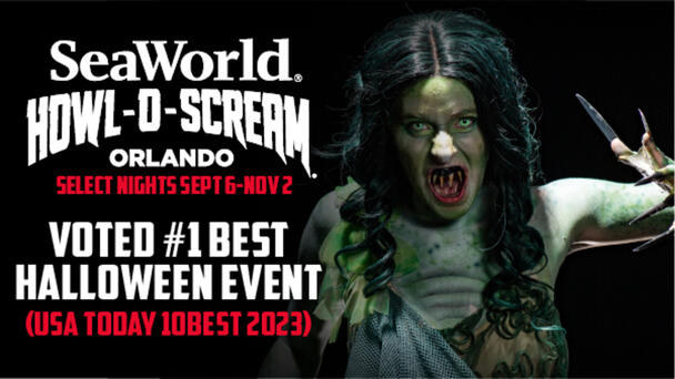 104.5 The Beat wants to send you to SeaWorld's Howl-O-Scream!