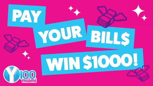 Listen To Y100 To Pay Your Bills!