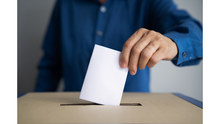 Voting box and election image,election