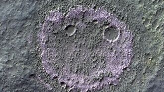 Strange 'Smiley Face' Spotted on Mars