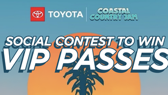 Contest Rules: Coastal Country Jam Social Sweepstakes