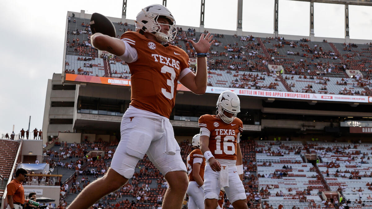 Steve Sarkisian Addresses No. 1 Texas' QB Decision For SEC Debut ...