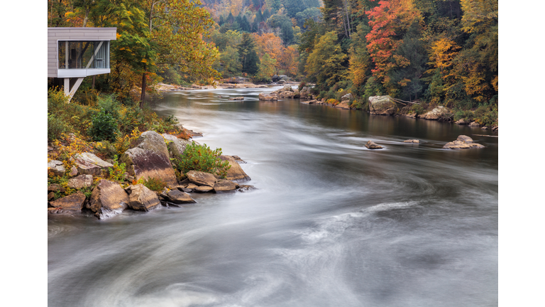View Down The Youghiogheny River