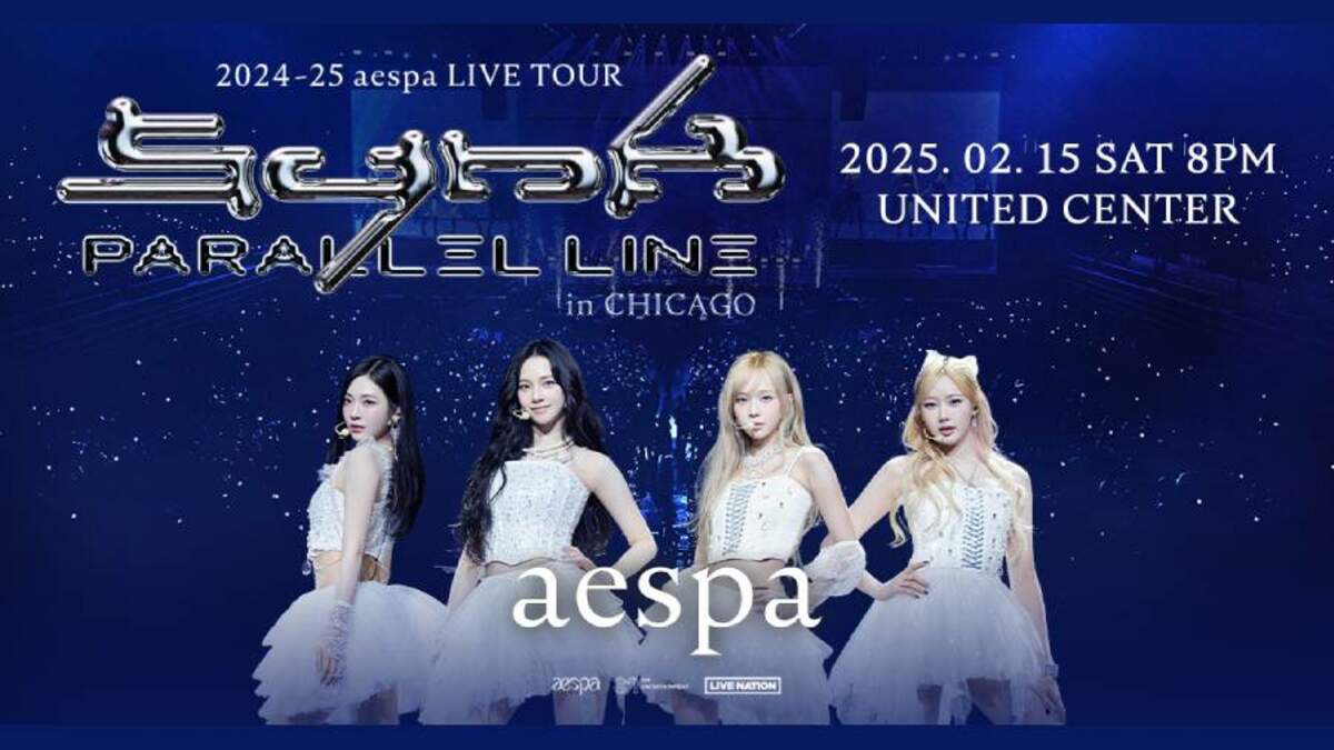 202425 aespa LIVE TOUR SYNK PARALLEL LINE in CHICAGO 103.5 KISS FM