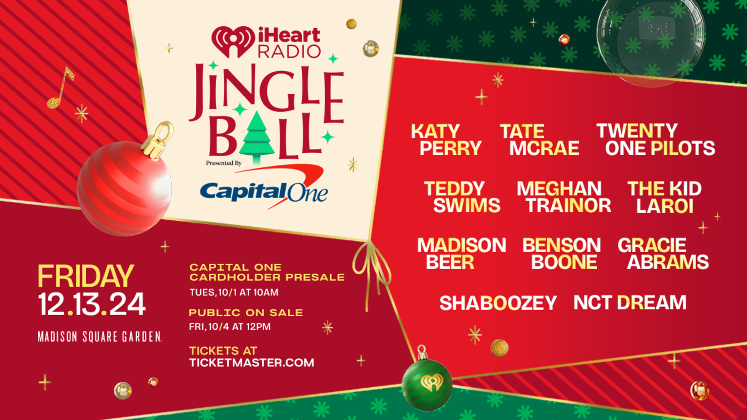 2024 iHeartRadio Jingle Ball Tour Lineups Revealed iHeart