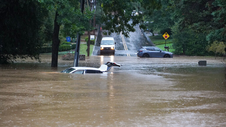 Hurricane Helene Brings Heavy Rains Into Georgia