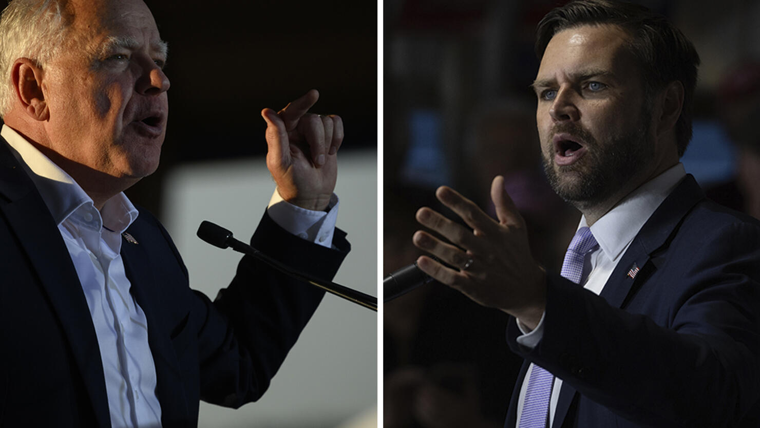 Tim Walz, JD Vance