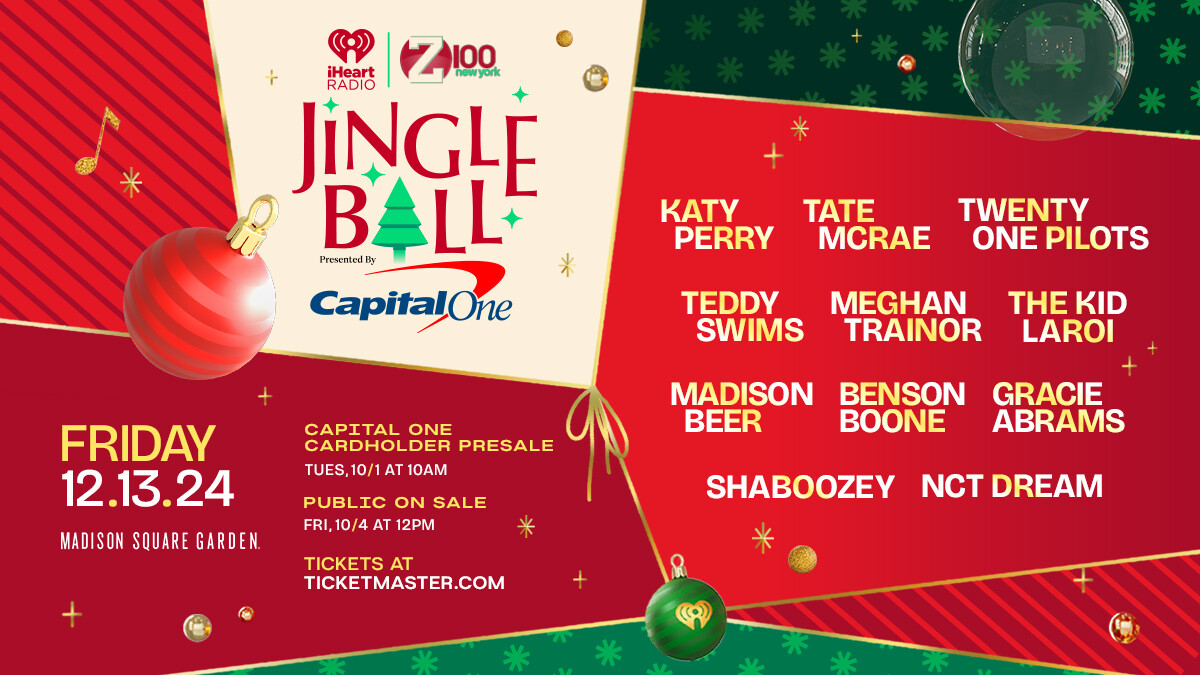 Our 2024 #Z100JingleBall Lineup