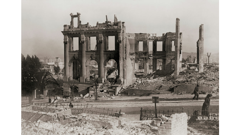 Ruins in San Francisco, California, United States of America, after the earthquake of April 18, 1906