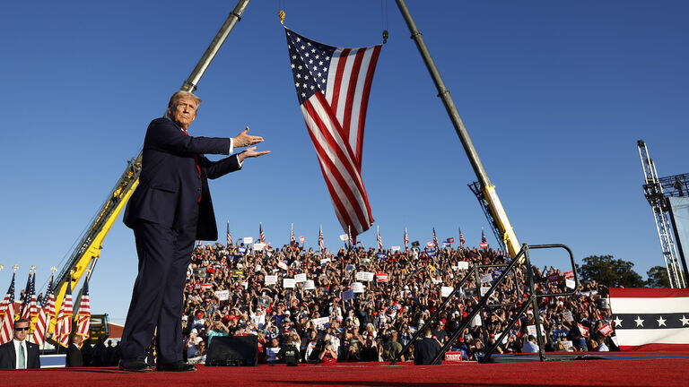 Republican Presidential Candidate Former President Trump Holds Rally In Butler, Pennsylvania