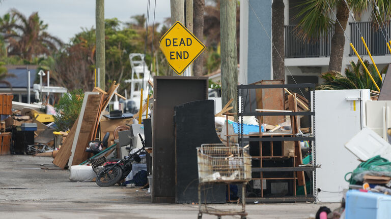 US-WEATHER-HURRICANE-MILTON