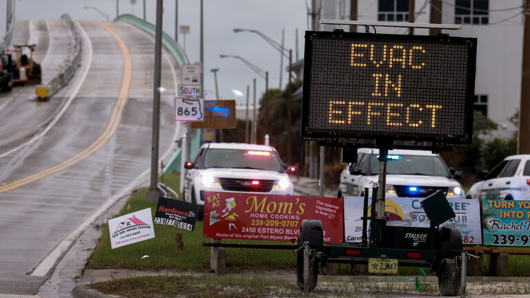 NAPLES :Florida Residents Prepare For Hurricane Milton