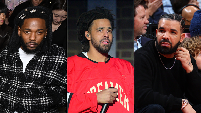 Kendrick Lamar, J. Cole & Drake