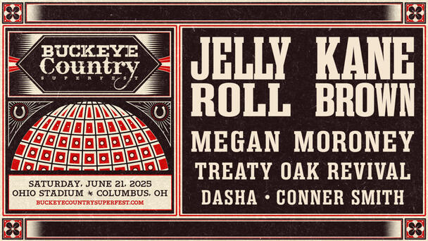 Win FLOOR SEATS for the Buckeye Country Superfest with Jelly Roll and Kane Brown!