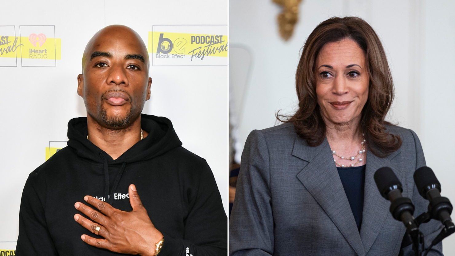Charlamagne Tha God & Kamala Harris