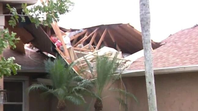 Tornado Damage In Wellington