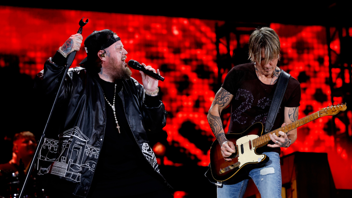 Keith Urban Posts Tribute To Jelly Roll After Fulfilling Longtime Goal |  iHeart