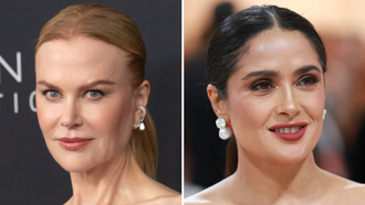 Nicole Kidman Seemingly Pushes Salma Hayek Out Of Way In 'Tense' Moment