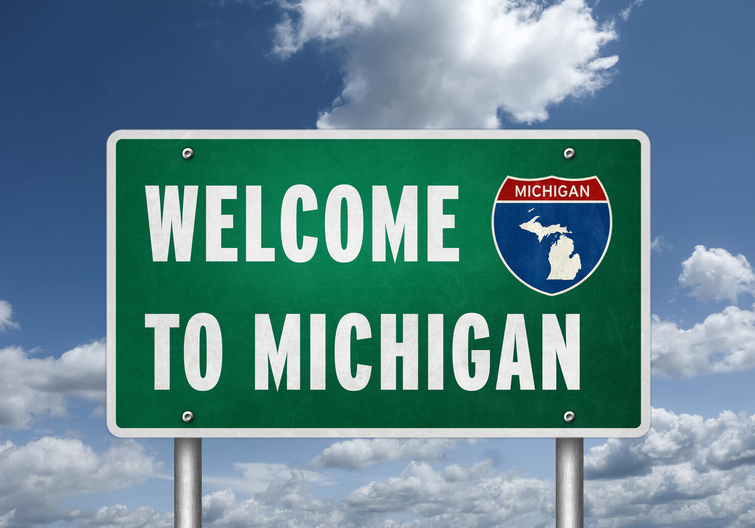Welcome to Michigan in USA