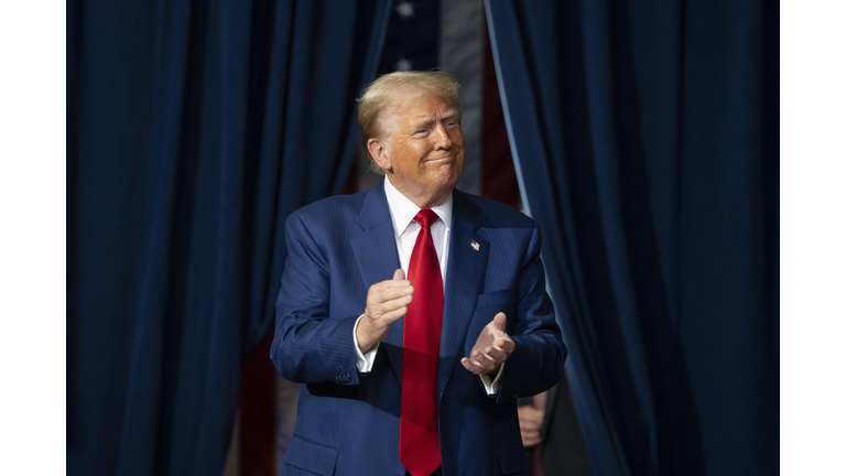 Donald Trump Campaigns For President In Arizona's Prescott Valley