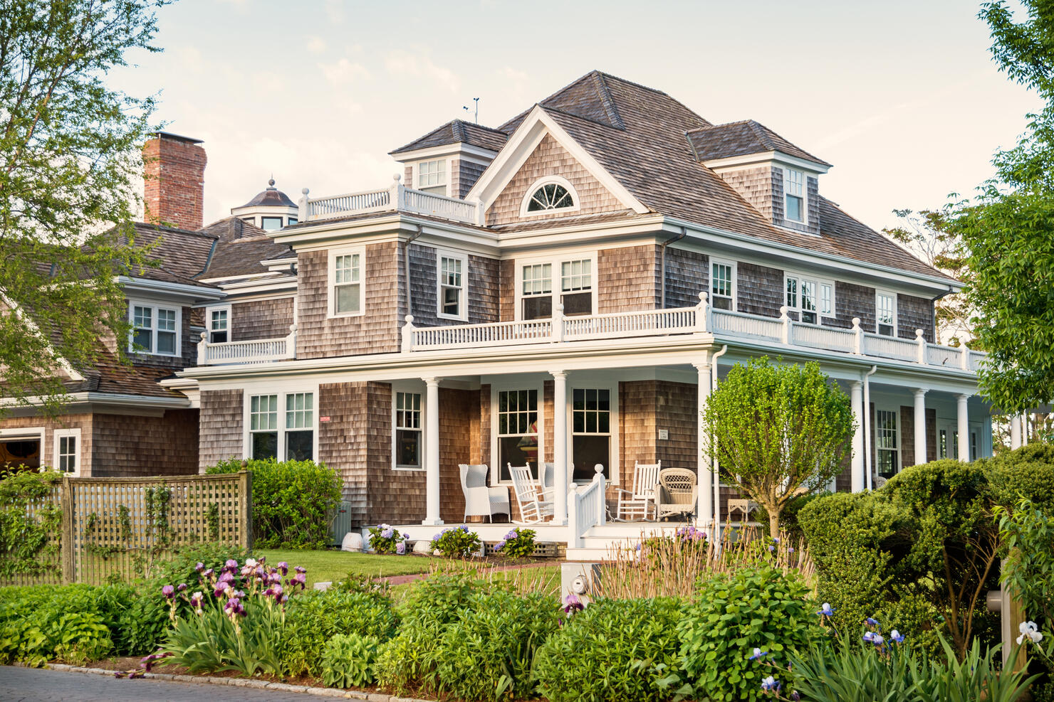 Traditional mansion in Cape Cod Chatham Massachusetts USA