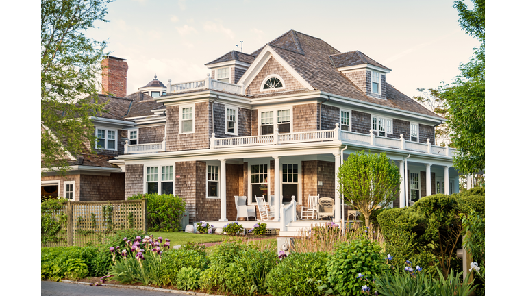 Traditional mansion in Cape Cod Chatham Massachusetts USA