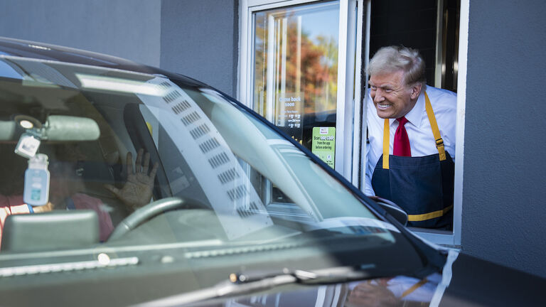 Trump McDonalds