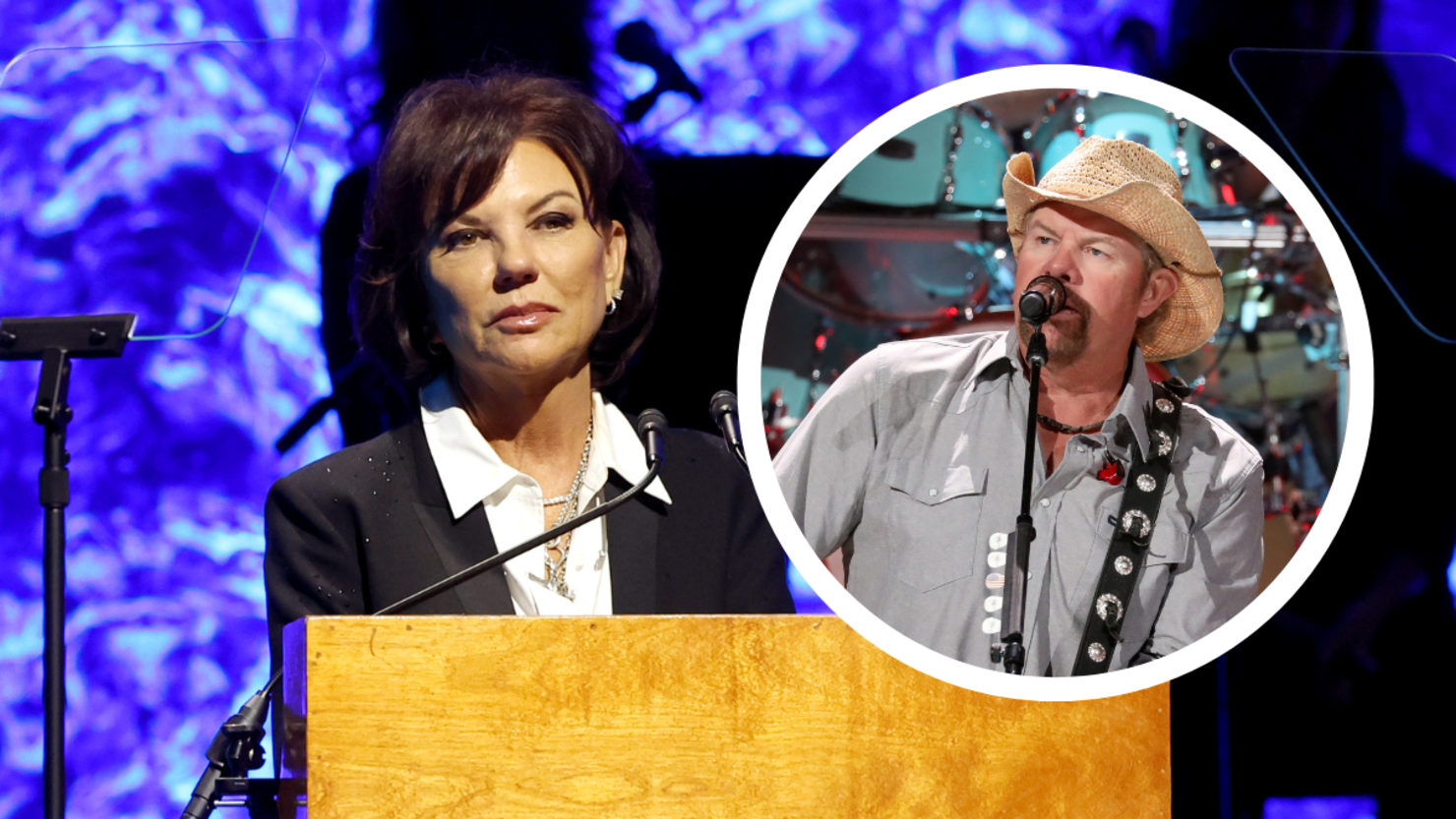 Toby Keith's Wife Speaks For The First Time At Late Husband's HoF Induction  | iHeart