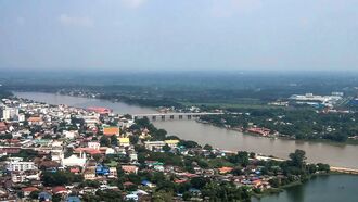 Video: Puzzling Pillar Photographed Over City in Thailand