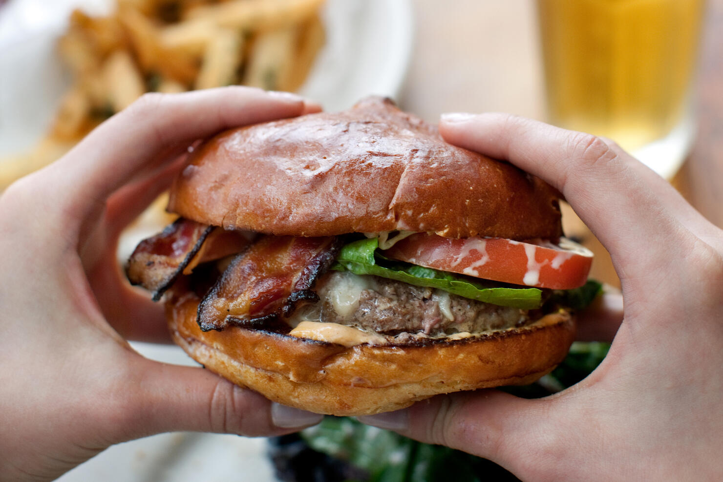 Ready to Eat Cheeseburger