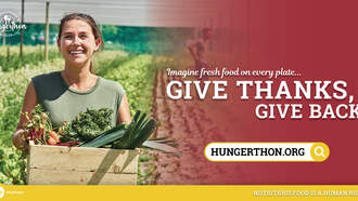 WhyHunger’s 39th Annual Hungerthon is Back!