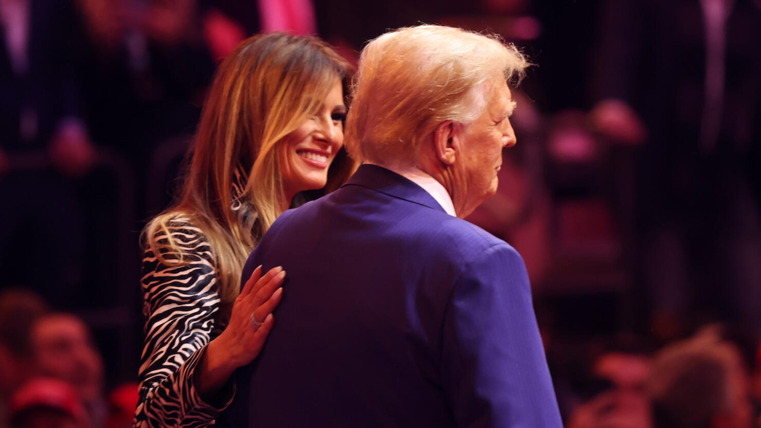 Donald Trump Holds Campaign Rally At Madison Square Garden In NYC