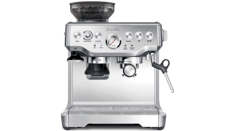 Breville The Barista Express Espresso Machine - Brushed Stainless Steel- Lite FM