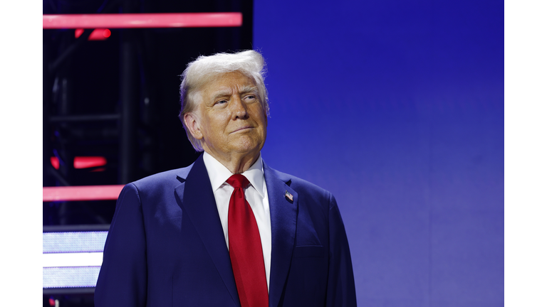 Donald Trump Addresses National Faith Advisory Summit In Georgia