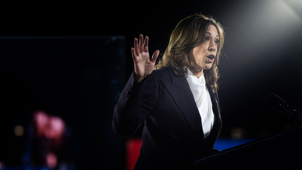 Kamala Harris Holds Rally At Site Of Trump's January 6 Speech | iHeart
