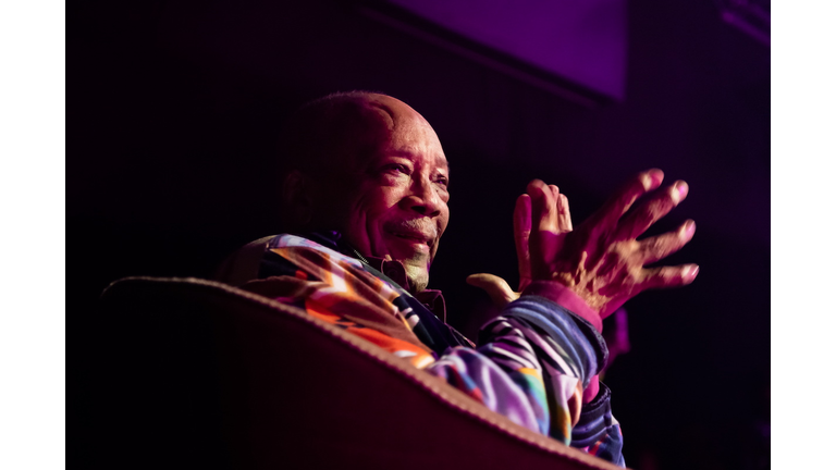 Le producteur Quincy Jones