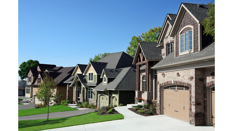 Affluent Suburban Street