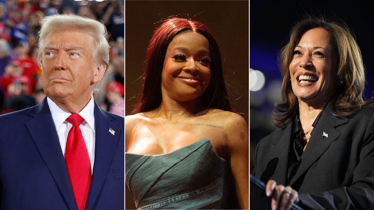 Donald Trump, Azealia Banks & Kamala Harris