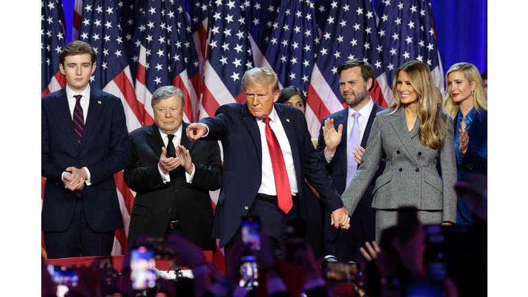 Republican Presidential Nominee Donald Trump Holds Election Night Event In West Palm Beach