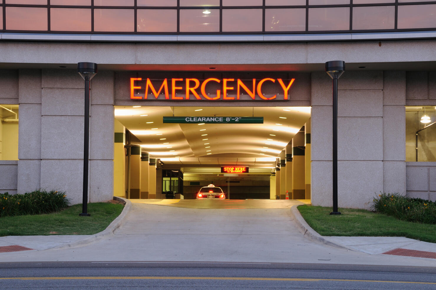 Entrance to Emergency Room