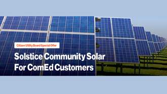 Solstice Community Solar For ComEd Customers