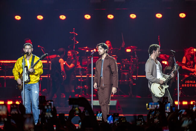 Jonas Brothers Perform In Milan