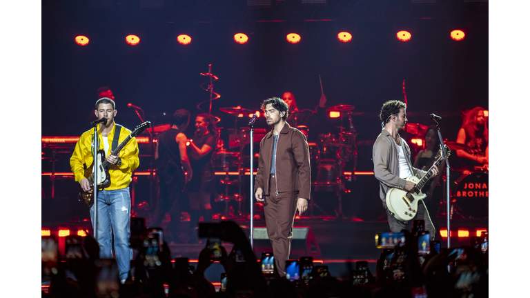Jonas Brothers Perform In Milan