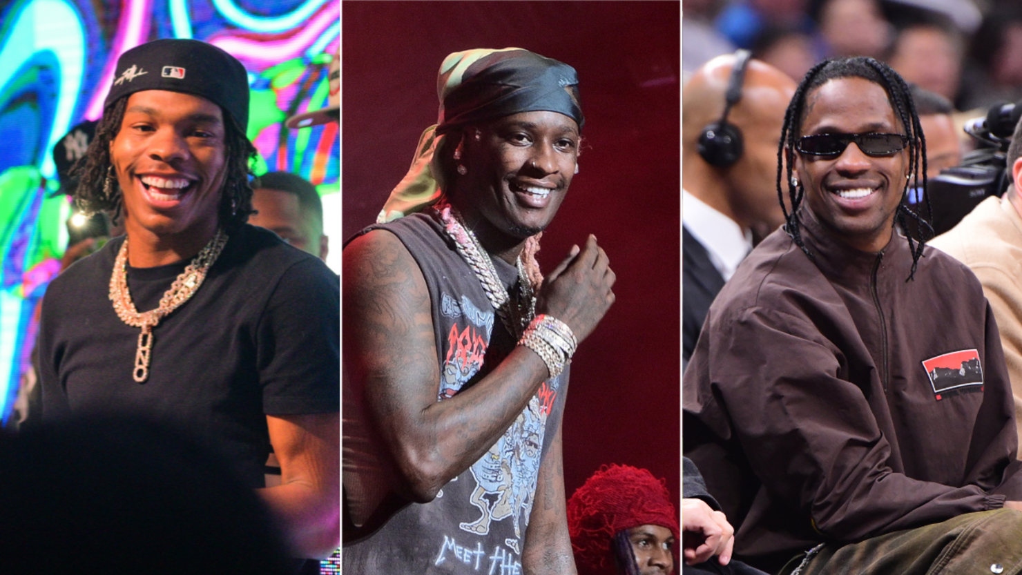 Lil Baby, Young Thug & Travis Scott