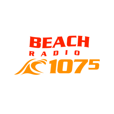 107.5 Beach Radio logo