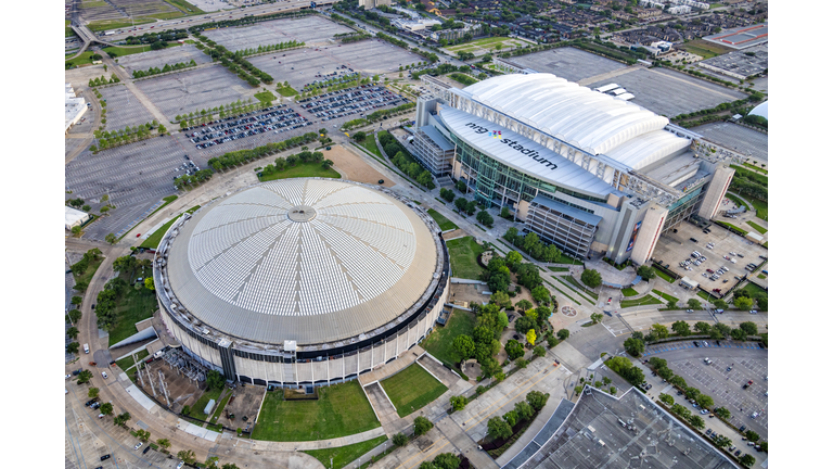 NRG Stadium and the Houston Astrodome